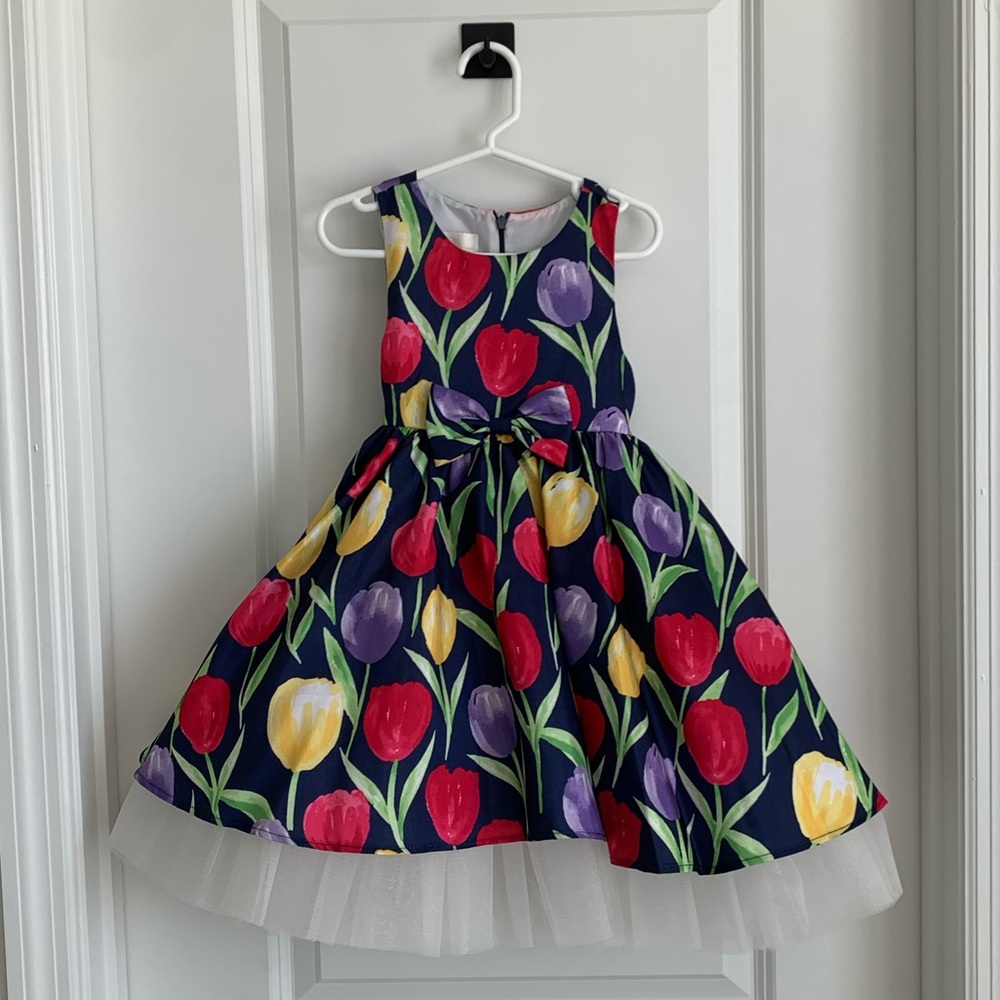 American Princess - Sleeveless tulip dress, size 4t